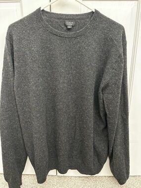 J. Crew Men's Crewneck 100% Cashmere Sweater